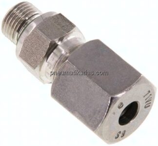 Gerade Schneidringverschr. G 1/8"-6 S (M14x1,5), 1.4571
