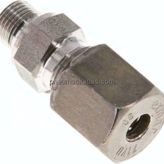 Gerade Schneidringverschr. G 1/8"-6 S (M14x1,5), Klemmring 1.4571 (NC)