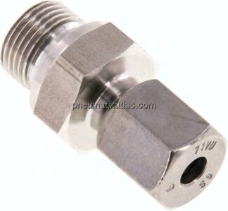 Gerade Schneidringverschr. G 3/8"-6 S (M14x1,5), 1.4571