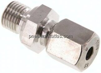 Gerade Schneidringverschr. G 1/4"-6 S (M14x1,5), 1.4571