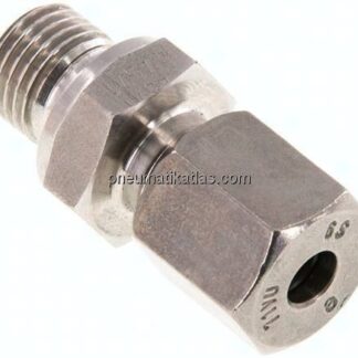 Gerade Schneidringverschr. G 1/4"-6 S (M14x1,5), 1.4571