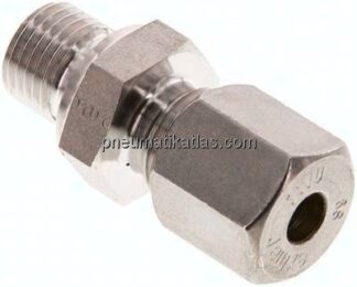 Gerade Schneidringverschr. G 1/4"-6 S (M14x1,5), Klemmring 1.4571 (NC)