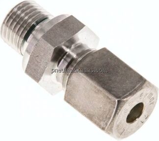 Gerade Schneidringverschr. G 1/4"-6 S (M14x1,5), Klemmring 1.4571 (NC)
