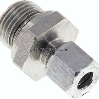 Gerade Schneidringverschr. G 1/2"-8 L (M14x1,5), Stahl verzinkt