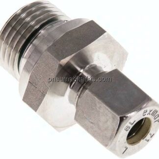 Gerade Schneidringverschr. G 1/2"-8 L (M14x1,5), Klemmring 1.4571 (NC)