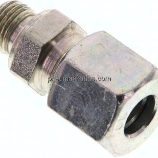 Gerade Schneidringverschr. G 1/8"-8 L (M14x1,5), Stahl verzinkt