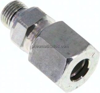 Gerade Schneidringverschr. G 1/8"-8 L (M14x1,5), Stahl verzinkt