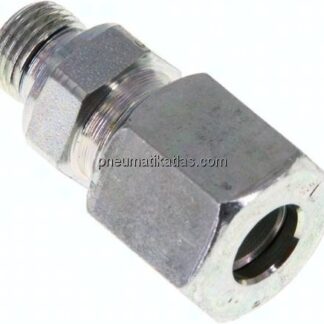 Gerade Schneidringverschr. G 1/8"-8 L (M14x1,5), Stahl verzinkt