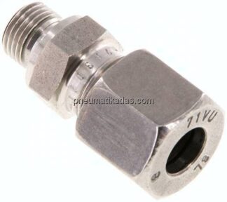 Gerade Schneidringverschr. G 1/8"-8 L (M14x1,5), 1.4571