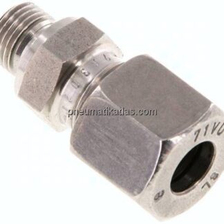 Gerade Schneidringverschr. G 1/8"-8 L (M14x1,5), 1.4571