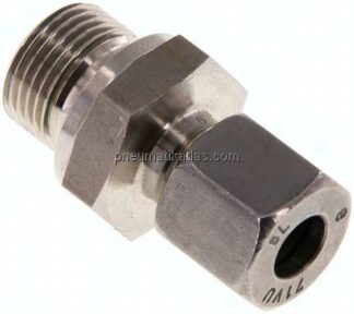 Gerade Schneidringverschr. G 3/8"-8 L (M14x1,5), 1.4571