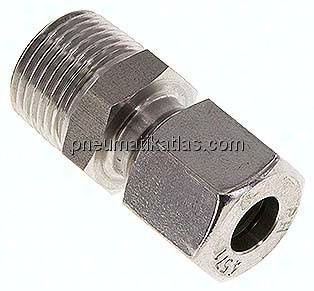 Gerade Schneidringverschr. R 3/8"-8 L (M14x1,5), 1.4571