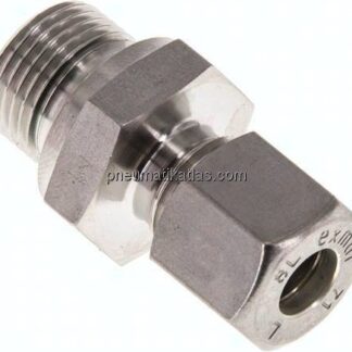 Gerade Schneidringverschr. G 3/8"-8 L (M14x1,5), Klemmring 1.4571 (NC)