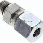Gerade Schneidringverschr. UNF 7/16"-20-8 S (M16x1,5), Stahl verzinkt
