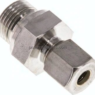 Gerade Schneidringverschr. G 1/2"-8 S (M16x1,5), Klemmring 1.4571 (NC)