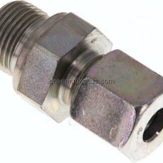 Gerade Schneidringverschr. G 3/8"-8 S (M16x1,5), Stahl verzinkt