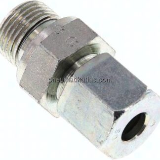 Gerade Schneidringverschr. G 3/8"-8 S (M16x1,5), Stahl verzinkt