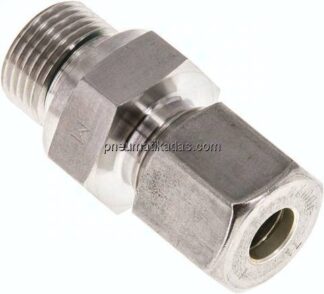 Gerade Schneidringverschr. G 3/8"-8 S (M16x1,5), Klemmring 1.4571 (NC)