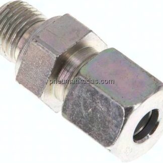 Gerade Schneidringverschr. G 1/4"-8 S (M16x1,5), Stahl verzinkt