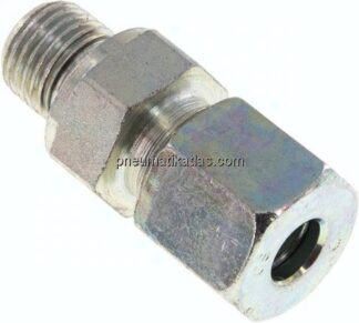 Gerade Schneidringverschr. G 1/4"-8 S (M16x1,5), Stahl verzinkt