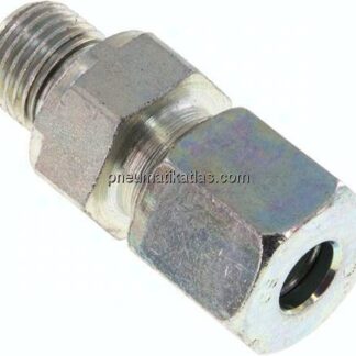 Gerade Schneidringverschr. G 1/4"-8 S (M16x1,5), Stahl verzinkt