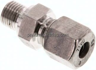Gerade Schneidringverschr. G 1/4"-8 S (M16x1,5), 1.4571