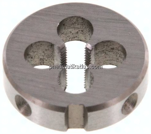 Schneideisen DIN EN 22568, Feingewinde M 5x0,5