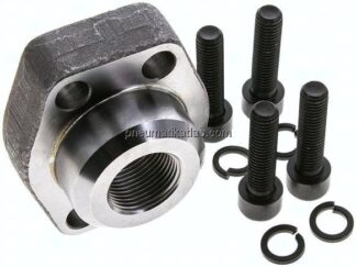 Flanschverschraubung 1-1/4"-SAE (3000 PSI), G 3/4" (IG)