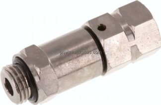 Schnell-Drehverschraubung G 1/4"(AG)-G 1/4"(IG)