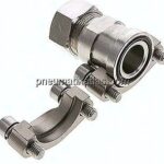 Gerade Flanschverschraubung 1"-SAE (3000 PSI), 28 L (M36x2)