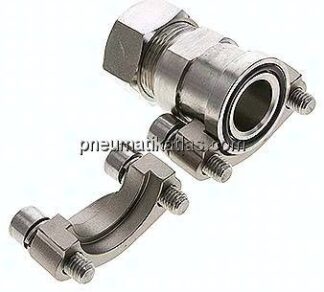 Gerade Flanschverschraubung 1"-SAE (3000 PSI), 28 L (M36x2)
