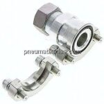 Gerade Flanschverschraubung 1-1/4"-SAE (3000 PSI), 28 L (M36x2)