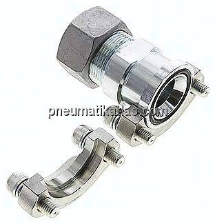 Gerade Flanschverschraubung 1-1/4"-SAE (3000 PSI), 30 S (M42x2)