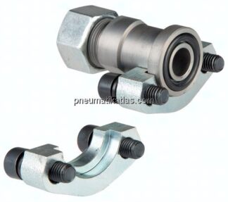 Gerade Flanschverschraubung 1-1/2"-SAE (3000 PSI), 42 L (M52x2)