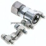 Gerade Flanschverschraubung 3/4"-SAE (3000 PSI), 20 S (M30x2)