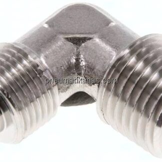 Winkel-Gewindestück R 1/4"-8x6mm, 1.4404 ohne Mutter