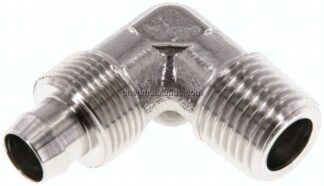 Winkel-Gewindestück R 1/4"-10x8mm, 1.4404 ohne Mutter