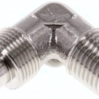 Winkel-Gewindestück R 1/4"-10x8mm, 1.4404 ohne Mutter