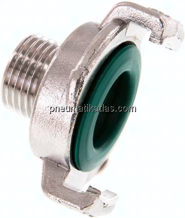 GK-Schlauchkupplung,G 1/2"(AG), Edelstahl
