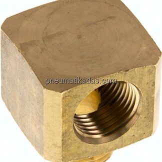 90°-Winkel G 1/2"(IG)-G 1/2"(AG), Messing