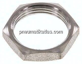 Sechskant-Gegenmutter M 12x0,75, V4A
