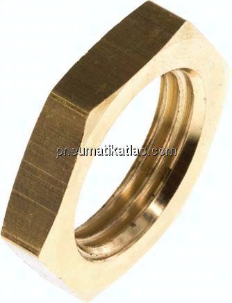 Gegenmutter G 3/8", Messing