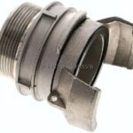 Guillemin-Kupplung G 2" (AG), Edelstahl, mit Verriegelung