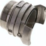 Guillemin-Kupplung G 2-1/2" (AG), Edelstahl, mit Verriegelung
