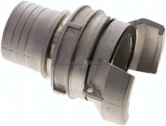 Guillemin-Kupplung, Tülle 51 (2") mm, Edelstahl, mit Verriegelung