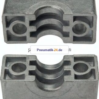 Klemmbackenpaar 6mm, Baugröße 1, schwere Baureihe Aluminium