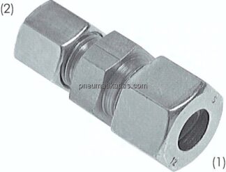 Reduzierverschraubung 14 S (M22x1,5)-10 S (M18x1,5), Stahl verzinkt