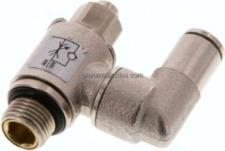 Drosselrückschlagventil G 1/8"-4mm, abluftregelnd (Standard)