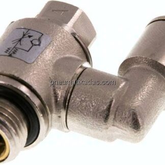 Drosselrückschlagventil G 1/4"-8mm, zuluftregelnd