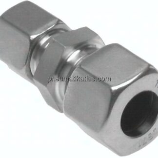 Reduzierverschraubung 15 L (M22x1,5)-10 L (M16x1,5), Klemmring 1.4571 (NC)